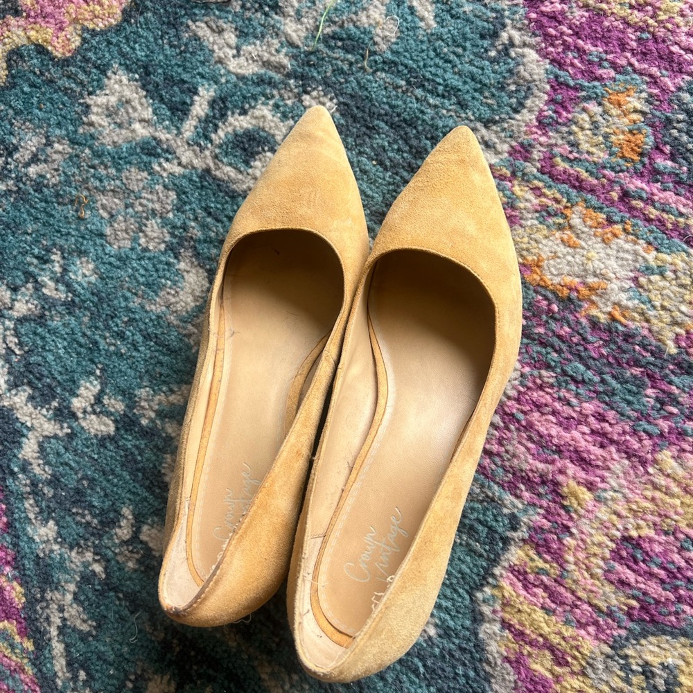 suede heels